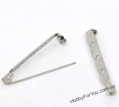Застежка для брошки, 39 мм - R0293